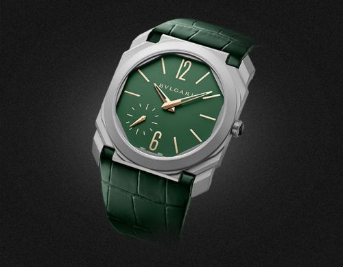 Bulgari Octo Finissimo Automatic Titanium Green Harrods