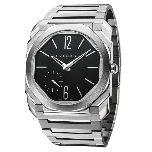 Bulgari Octo Finissimo 100m Stainless Steel Black Bracelet