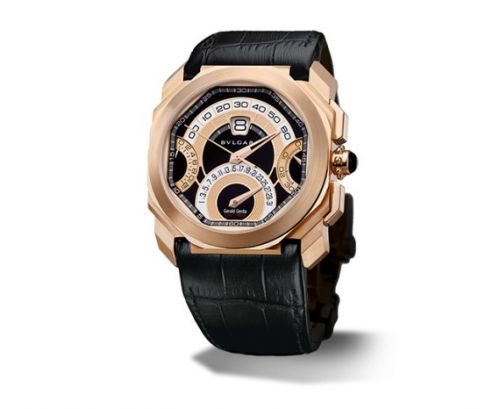 Bulgari Octo Saltarello Retrogradi Chronograph Pink Gold