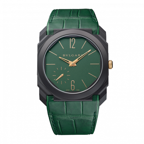 Bulgari Octo Finissimo Automatic Titanium DLC Green
