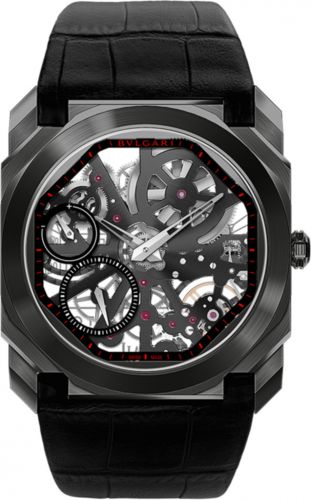Bulgari Octo Finissimo Skeleton DLC Alligator