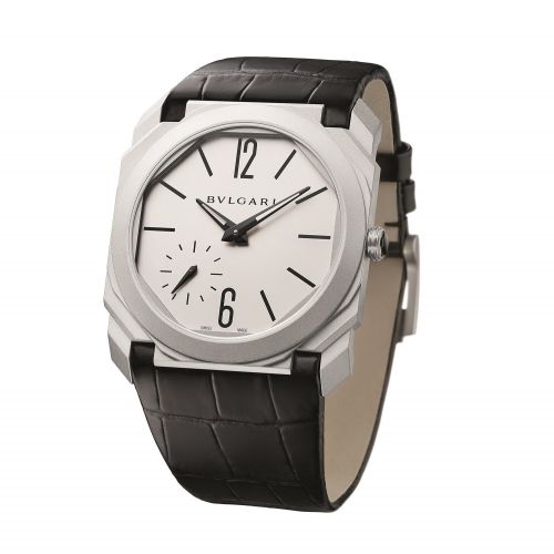 Bulgari Octo Finissimo Automatic Stainless Steel Grey Alligator