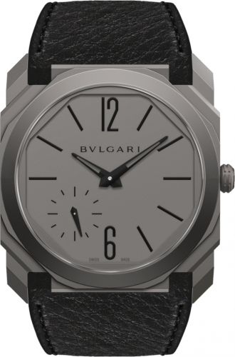 Bulgari Octo Finissimo Automatic Titanium Grey Calf