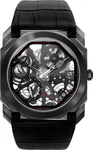 Bulgari Octo Finissimo Skeleton DLC Alligator