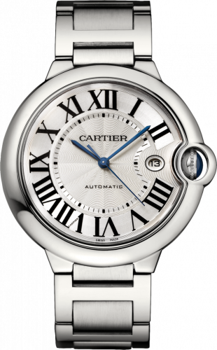 Cartier Ballon Blue de Cartier 42 Automatic Stainless Steel Silver Bracelet