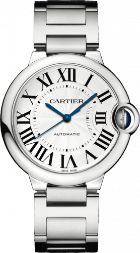 Cartier Ballon Blue de Cartier 36 Automatic Stainless Steel Silver Bracelet