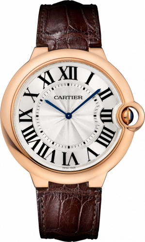 Cartier Ballon Blue de Cartier 46 Extra Flat Pink Gold Silver