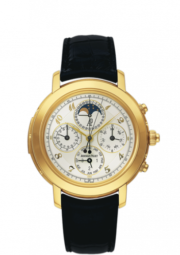 Audemars Piguet Jules Audemars 25866 Grande Complication Yellow Gold White Breguet
