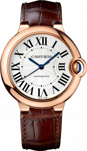 Cartier Ballon Blue de Cartier 36 Automatic Pink Gold Silver