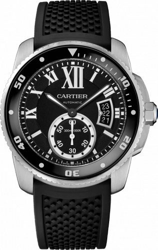 Cartier Calibre de Cartier Diver Stainless Steel Black Rubber