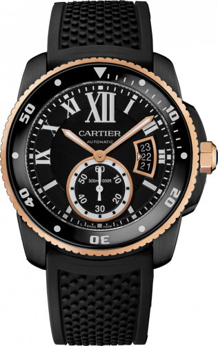 Cartier Calibre de Cartier Diver Carbon Pink Gold