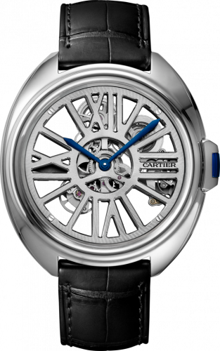 Cartier Clé de Cartier 41 Skeleton Automatic Palladium