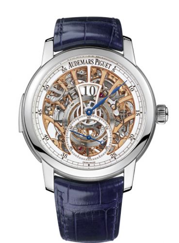 Audemars Piguet Jules Audemars Minute Repeater Jumping Hours Platinum Openworked