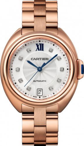Cartier Clé de Cartier 35 Pink Gold Diamond Bracelet