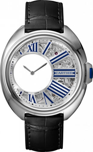 Cartier Clé de Cartier 41 Mysterious Hours Palladium