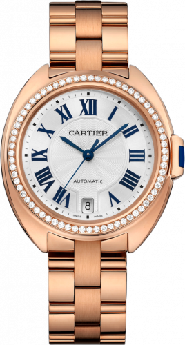Cartier Clé de Cartier 35 Pink Gold Diamonds Bracelet