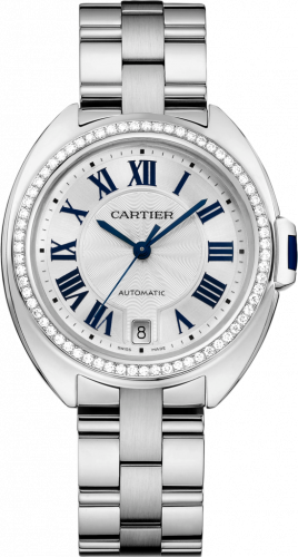 Cartier Clé de Cartier 35 White Gold Diamonds Bracelet