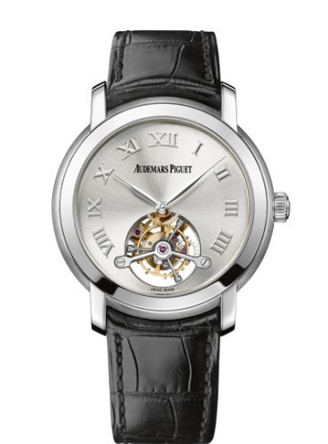 Audemars Piguet Jules Audemars Tourbillon White Gold Silver