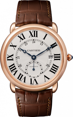 Cartier Ronde Louis Cartier Pink Gold Silver
