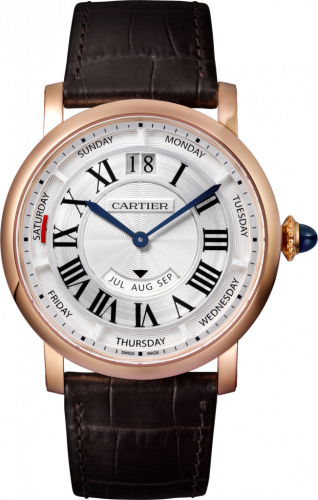 Cartier Rotonde de Cartier 40 Annual Calendar Pink Gold Silver