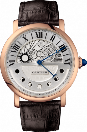 Cartier Rotonde de Cartier 43.5 Day & Night Pink Gold Silver
