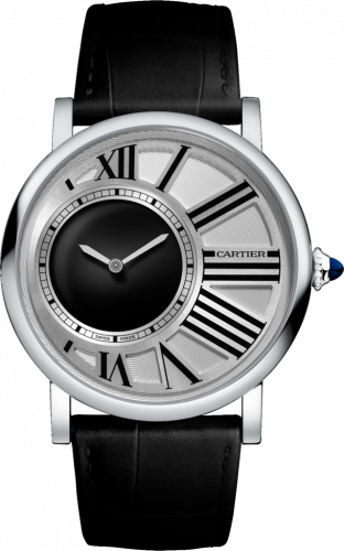 Cartier Rotonde de Cartier Mysterious Hour White Gold