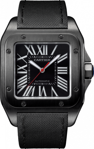 Cartier Santos 100 41.3 Carbon