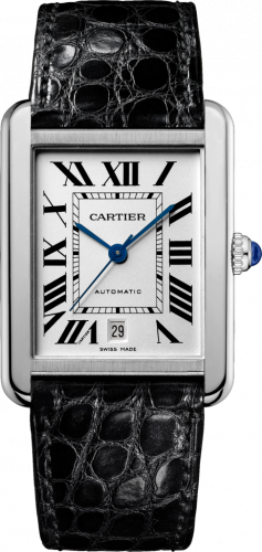Cartier Tank Solo Automatic Stainless Steel Silver