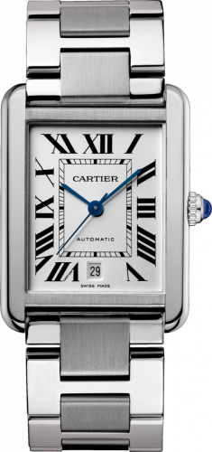 Cartier Tank Solo Automatic Stainless Steel Silver Bracelet