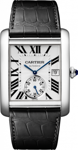 Cartier Tank MC 34.3 Stainless Steel Silver
