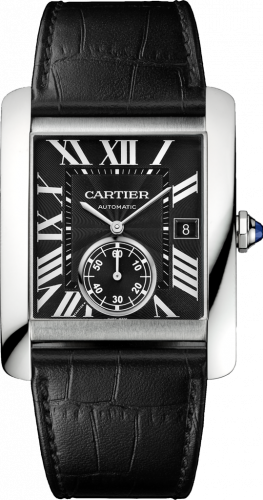 Cartier Tank MC 34.3 Stainless Steel Black