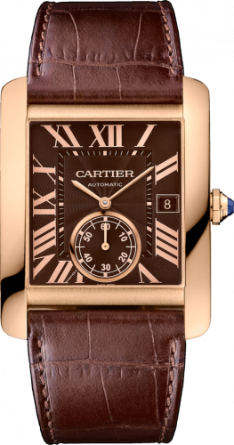 Cartier Tank MC 34.3 Pink Gold Chocolate