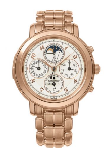 Audemars Piguet Jules Audemars 25984 Grande Complication Pink Gold White Breguet Bracelet