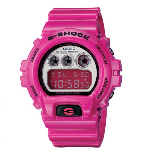 Casio DW-6900CS-4 Pink & Silver