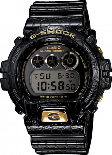 Casio DW-6900CR-1 Black Crocodile
