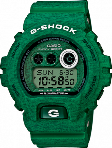 Casio GD-X6900HT-3 Heathered Green