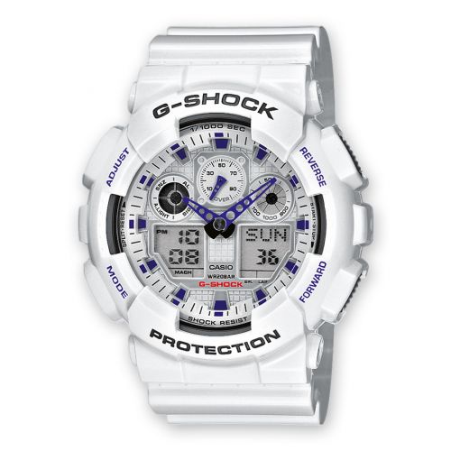 Casio GA-100A-7A White Ice