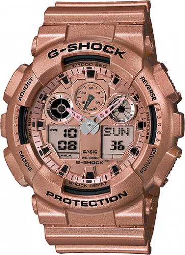 Casio GA-100GD-9A Rose Gold