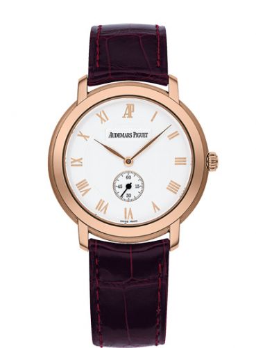 Audemars Piguet Jules Audemars Small Seconds Pink Gold Silver