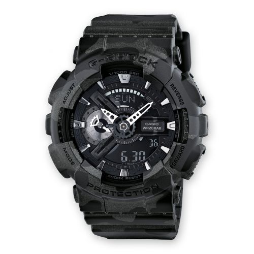 Casio GA-110CM-1A Black Camo