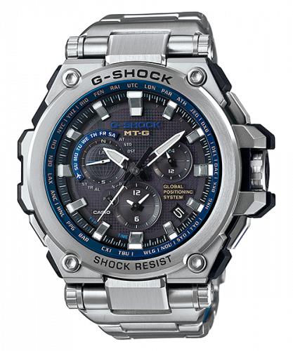 Casio G-Shock MT-G G1000 Steel Black Blue