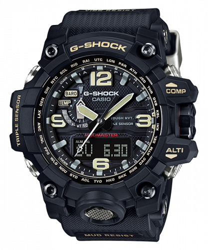 Casio G-Shock Mudmaster Triple Sensor Black Black