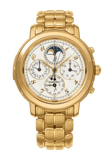 Audemars Piguet Jules Audemars 25984 Grande Complication Yellow Gold White Breguet Bracelet