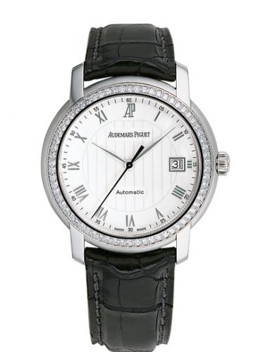 Audemars Piguet Jules Audemars Selfwinding White Gold Diamond White