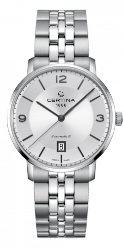 Certina DS Caimano Powermatic 80 Stainless Steel Silver Bracelet