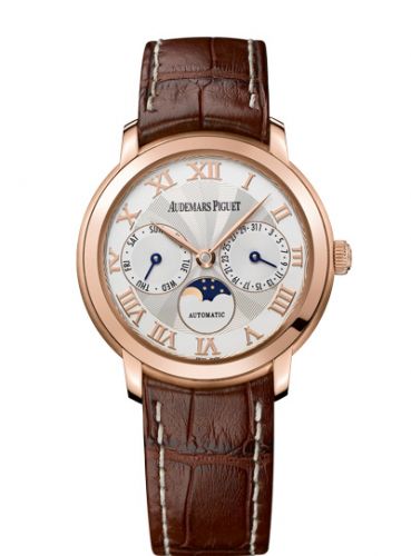 Audemars Piguet Jules Audemars Day & Date Pink Gold Silver