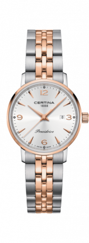 Certina DS Caimano Lady Two Tone Silver Bracelet