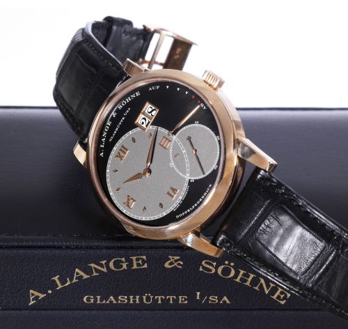 A. Lange & Söhne Grand Lange 1 Pink Gold Black & Grey