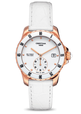 Certina DS First Lady Ceramic Rose