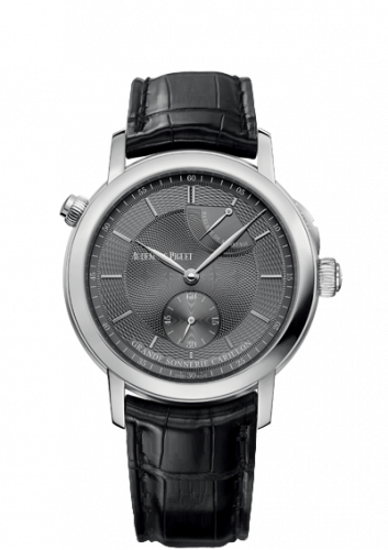 Audemars Piguet Jules Audemars 26344 Grande Sonnerie Carillon Platinum The Hour Glass Slate